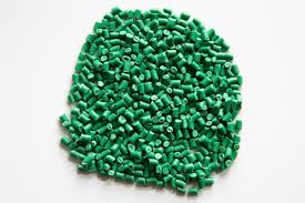 Hạt nhựa tái sinh PP màu xanh lá